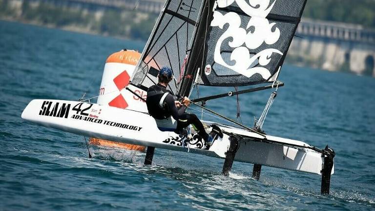 Vela, un sabato con le barche volanti al Circolo Vela di Cesenatico Vela, un sabato con le barche volanti al Circolo Vela di Cesenatico