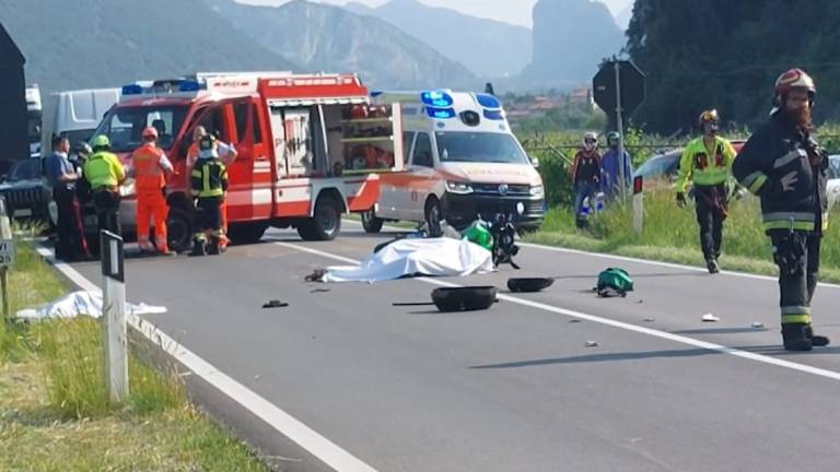 Incidente: coniugi di Sarsina morti in moto in Trentino mentre andavano al concerto di Vasco Rossi Incidente: coniugi di Sarsina morti in moto in Trentino mentre andavano al concerto di Vasco Rossi
