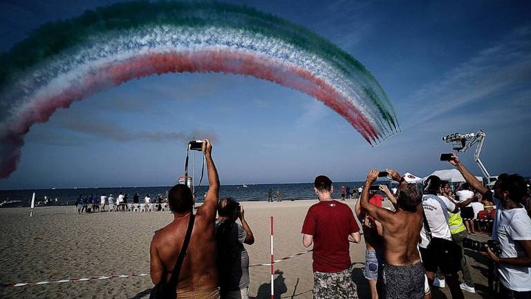 Frecce Tricolori: doppio appuntamento nel 2020, a Bellaria e Rimini Frecce Tricolori: doppio appuntamento nel 2020, a Bellaria e Rimini