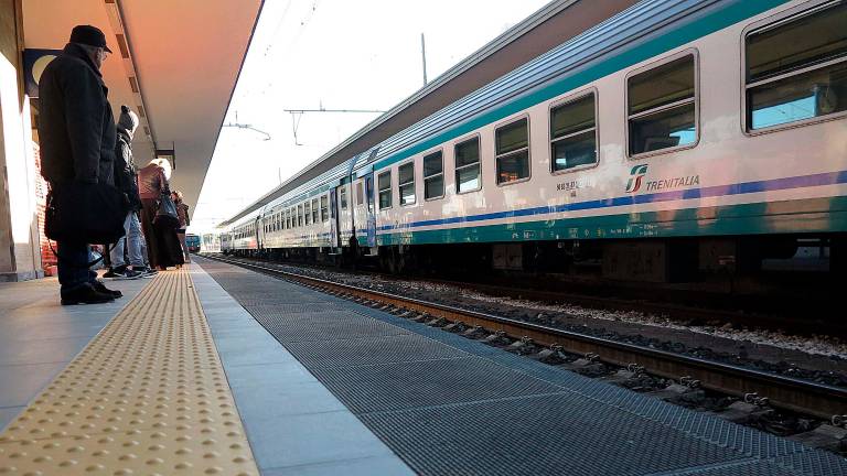 La stazione di Forlì La stazione di Forlì