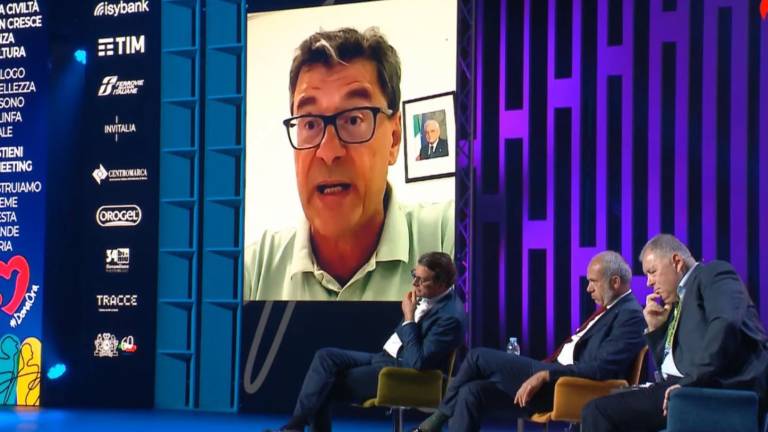 Il ministro Giorgetti al Meeting di Rimini: Manovra di bilancio complicata, non si può fare tutto Il ministro Giorgetti al Meeting di Rimini: Manovra di bilancio complicata, non si può fare tutto