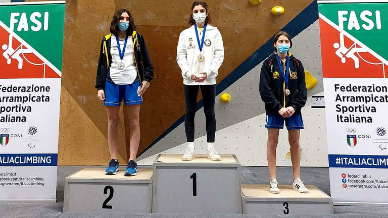 Arrampicata, Caterina Pazzaglia seconda ai Regionali di Reggio Emilia Arrampicata, Caterina Pazzaglia seconda ai Regionali di Reggio Emilia