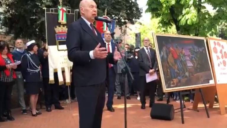 Cesena, le celebrazioni del 25 Aprile con Paolo Mieli - VIDEO Cesena, le celebrazioni del 25 Aprile con Paolo Mieli - VIDEO