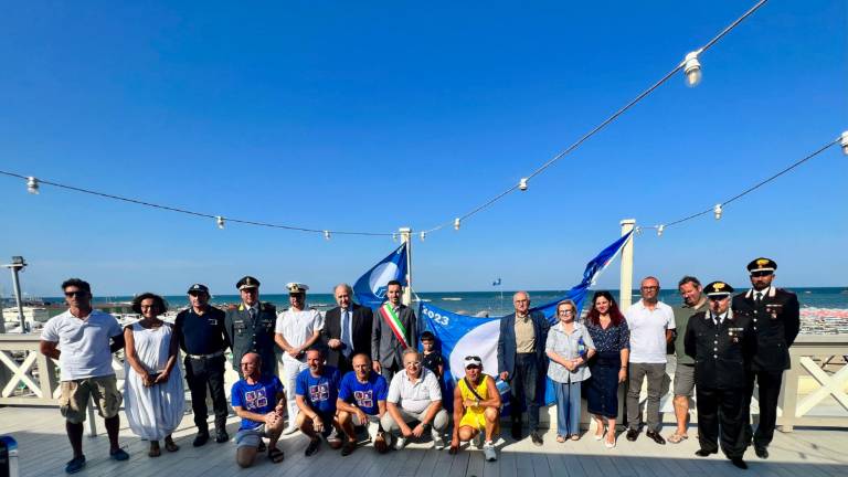 Cesenatico celebra la sua 32ª Bandiera Blu Cesenatico celebra la sua 32ª Bandiera Blu