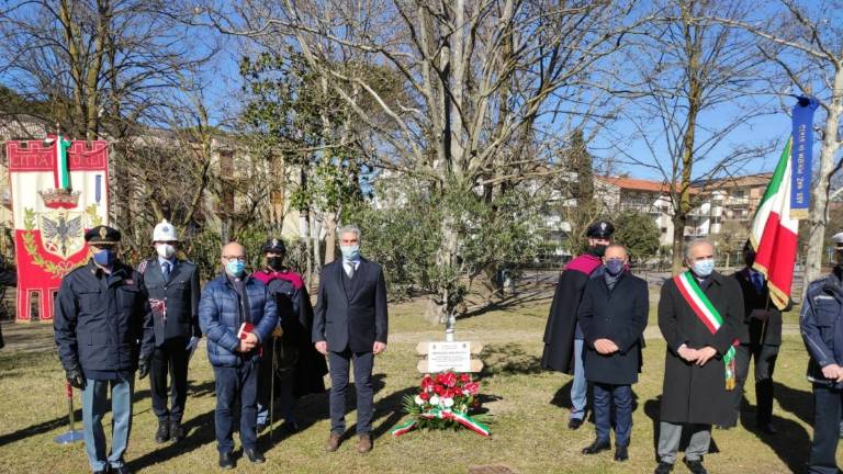 Forlì, l'omaggio al questore Giovanni Palatucci Forlì, l'omaggio al questore Giovanni Palatucci