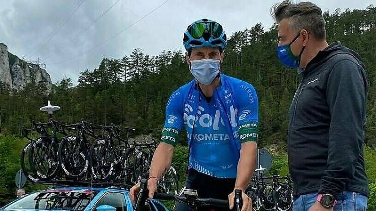 Giro d'Italia: un'altra caduta e Manuel Belletti si ritira Giro d'Italia: un'altra caduta e Manuel Belletti si ritira