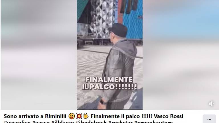 Vasco Rossi: Ecco il mio palco a Rimini Vasco Rossi: Ecco il mio palco a Rimini