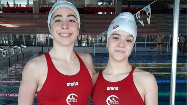 Nuoto sincronizzato, storiche medaglie per la Pol. Riccione con Torroni e Palmieri Nuoto sincronizzato, storiche medaglie per la Pol. Riccione con Torroni e Palmieri