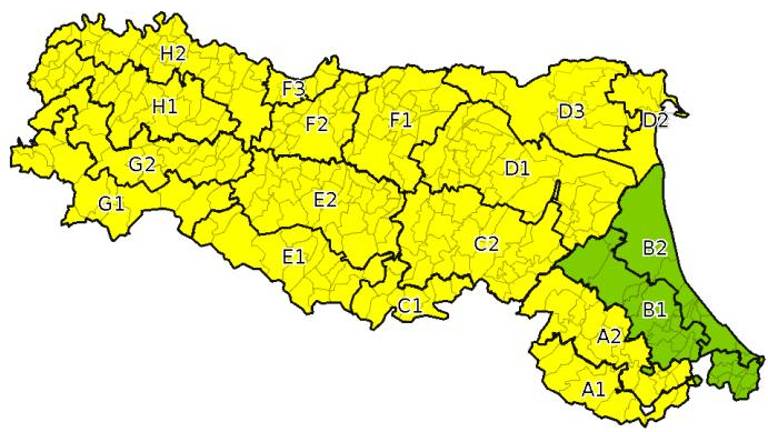 L’allerta di domenica L’allerta di domenica