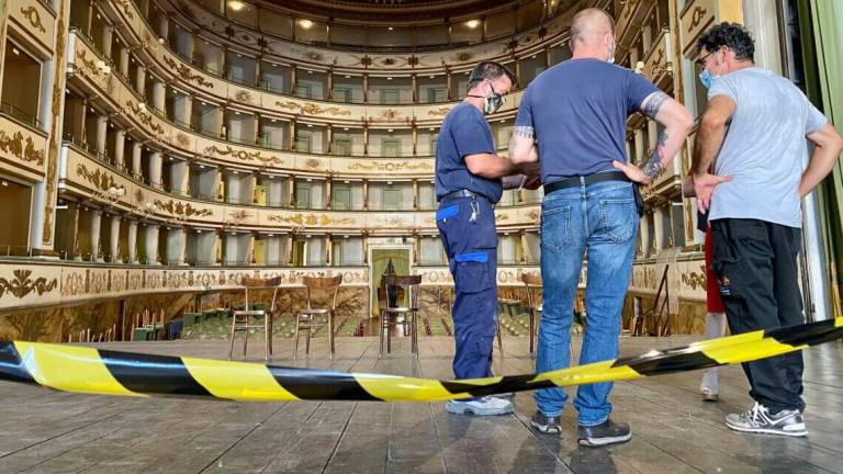 Cesena: lavori di manutenzione straordinaria al teatro Bonci Cesena: lavori di manutenzione straordinaria al teatro Bonci