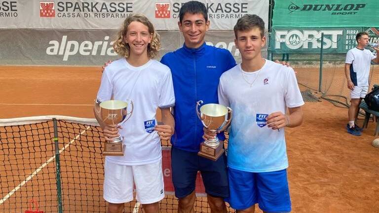 Tennis, Bilardo e Baldisserri campioni italiani di doppio Under 16 Tennis, Bilardo e Baldisserri campioni italiani di doppio Under 16