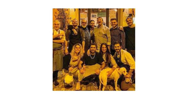 Cesena, l'oste Giorgione da Gambero Rosso Channel al Sangiò Cesena, l'oste Giorgione da Gambero Rosso Channel al Sangiò