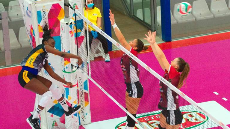Un attacco di Salì Coulibaly durante un derby con Ravenna nella stagione 2021-‘22 Un attacco di Salì Coulibaly durante un derby con Ravenna nella stagione 2021-‘22