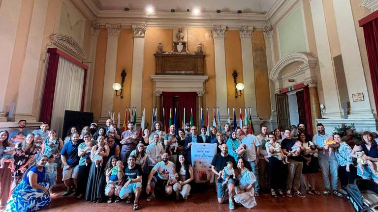 Forlì, il saluto ai nuovi nati Forlì, il saluto ai nuovi nati