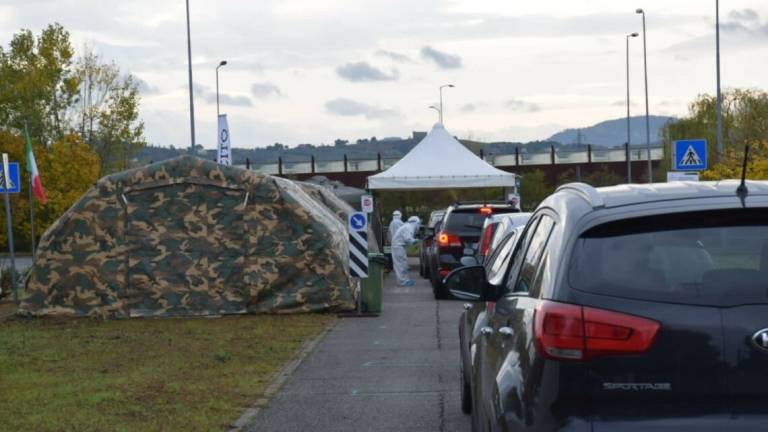 Riccione, attivato nuovo punto tamponi nei pressi del casello A14 Riccione, attivato nuovo punto tamponi nei pressi del casello A14