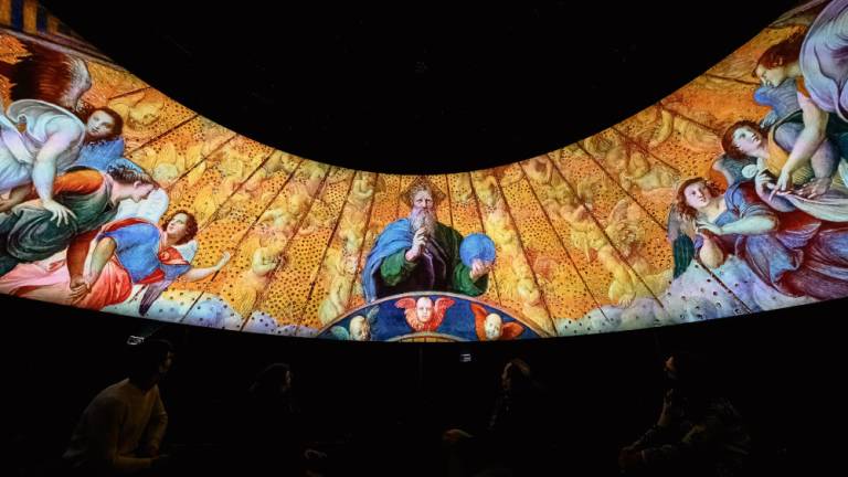 Musica e pittura, Raffaello suona nella Sonosfera di Pesaro Musica e pittura, Raffaello suona nella Sonosfera di Pesaro