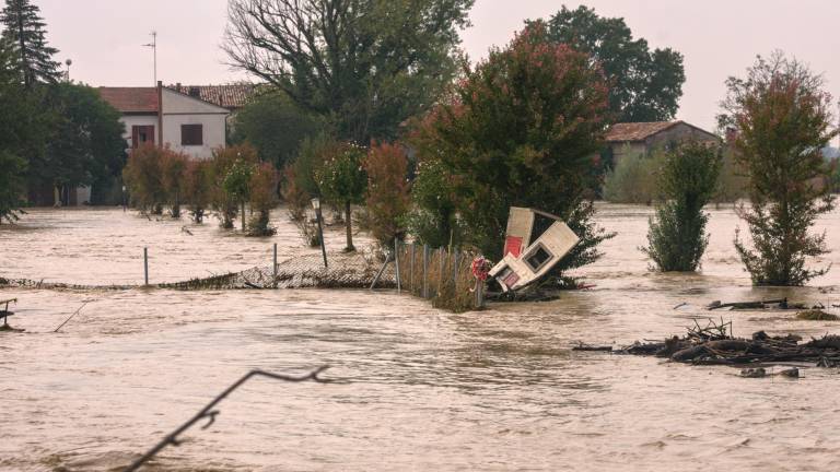 Traversara durante l’alluvione Traversara durante l’alluvione