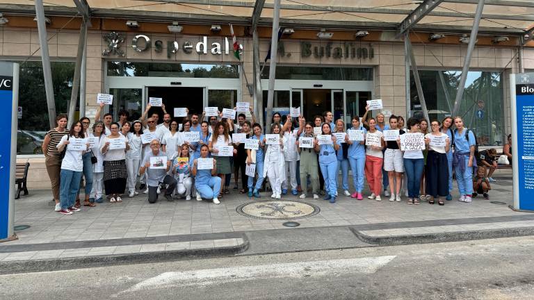 L’iniziativa al Bufalini (foto Zanotti) L’iniziativa al Bufalini (foto Zanotti)