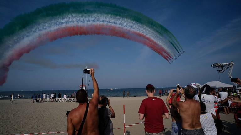 Covid. Frecce tricolori: cancellato lo show del 26 a Bellaria Covid. Frecce tricolori: cancellato lo show del 26 a Bellaria