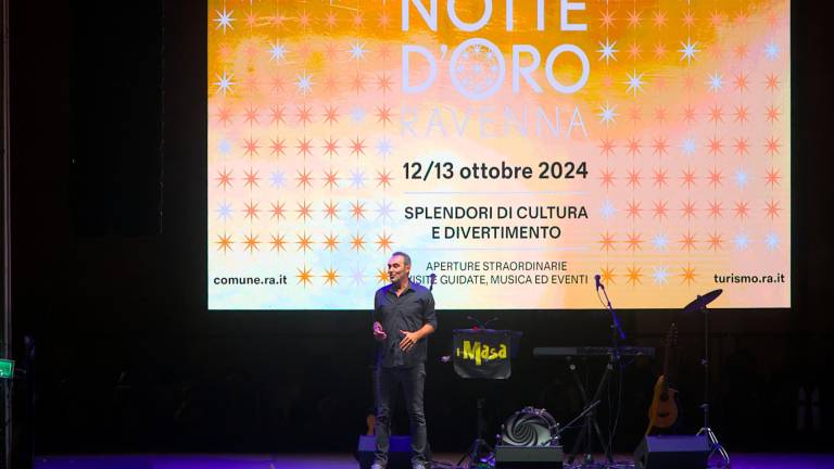 In questa foto Giacobazzi, nelle seguenti: alcune immagini della Notte d’Oro (Fotoservizio Fiorentini) In questa foto Giacobazzi, nelle seguenti: alcune immagini della Notte d’Oro (Fotoservizio Fiorentini)