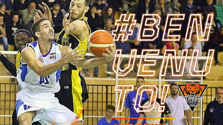 Basket B, i Tigers Cesena si rinforzano con Antonio Brighi Basket B, i Tigers Cesena si rinforzano con Antonio Brighi