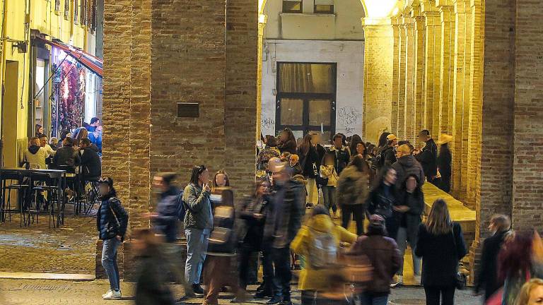 La vecchia pescheria uno dei luoghi della movida riminese La vecchia pescheria uno dei luoghi della movida riminese