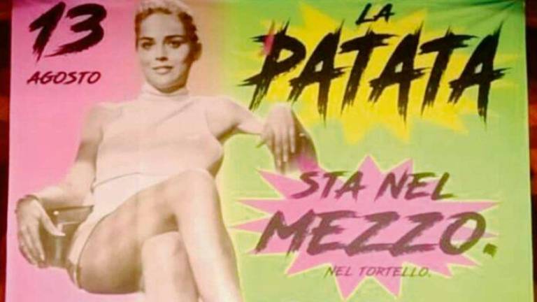 Premilcuore. Patata “indigesta” alla Sagra del tortello: proteste per l’immagine di Sharon Stone Premilcuore. Patata “indigesta” alla Sagra del tortello: proteste per l’immagine di Sharon Stone