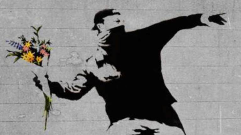 Ravenna, al Mar un'opera di Banksy Ravenna, al Mar un'opera di Banksy