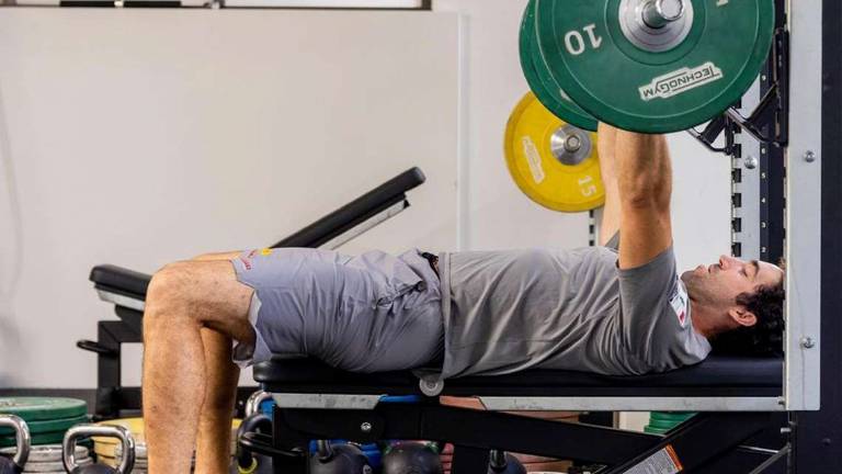 La palestra di Luna Rossa equipaggiata da Technogym La palestra di Luna Rossa equipaggiata da Technogym
