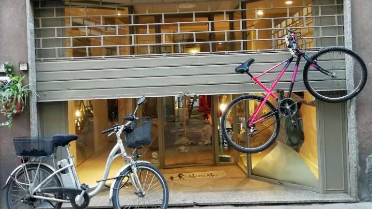 Rimini, riecco la bici volante Rimini, riecco la bici volante
