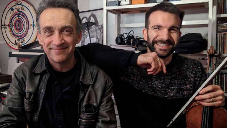 Adams e Durante al Verucchio festival con Still moving Adams e Durante al Verucchio festival con Still moving