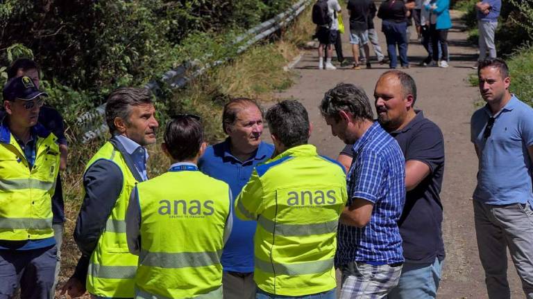 Casolana, oggi partono i lavori per il bypass della frana Casolana, oggi partono i lavori per il bypass della frana