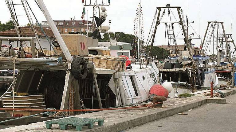 Le date del fermo pesca per le 35 barche di Cesenatico Le date del fermo pesca per le 35 barche di Cesenatico