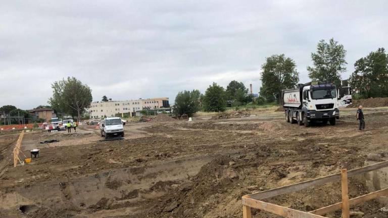 Cesena, ruspe al Quartiere Novello per gli alloggi sociali Cesena, ruspe al Quartiere Novello per gli alloggi sociali