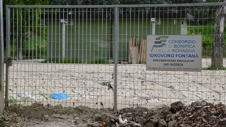Forlì. Corsorzio di Bonifica: Al lavoro sulle idrovore ai Romiti Forlì. Corsorzio di Bonifica: Al lavoro sulle idrovore ai Romiti