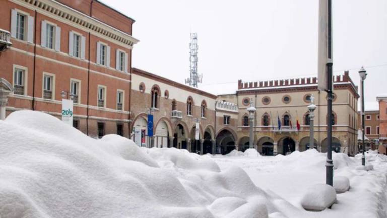 Ravenna, i dieci anni dal nevone che paralizzò la città Ravenna, i dieci anni dal nevone che paralizzò la città