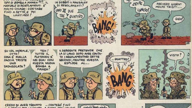 Fumetti, Bonvi in mostra a Forlì Fumetti, Bonvi in mostra a Forlì