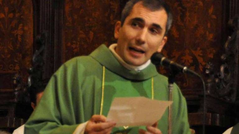 Forlì, il saluto di don Casadio a San Mercuriale Forlì, il saluto di don Casadio a San Mercuriale