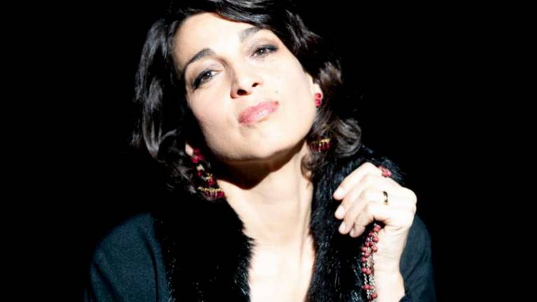 Verucchio, Donatella Finocchiaro al teatro Pazzini Verucchio, Donatella Finocchiaro al teatro Pazzini