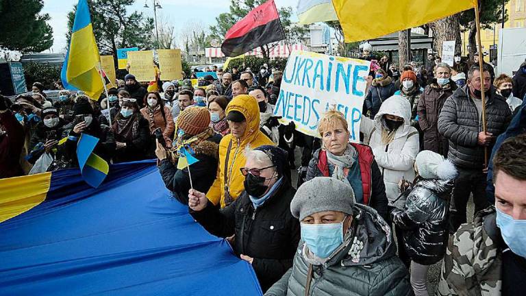 Ucraina, sabato fiaccolata per la pace a Rimini Ucraina, sabato fiaccolata per la pace a Rimini