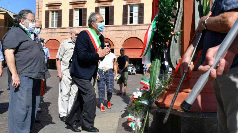 Forlì, il ricordo dei partigiani uccisi Forlì, il ricordo dei partigiani uccisi