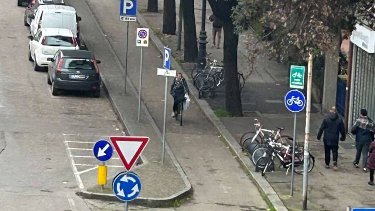Forlì. Piazzale della Vittoria, le ciclabili saranno a doppio senso Forlì. Piazzale della Vittoria, le ciclabili saranno a doppio senso