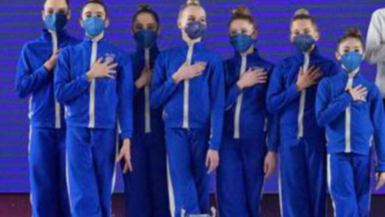 Ginnastica ritmica, super Baldassarri e Cervia festeggia la A2 Ginnastica ritmica, super Baldassarri e Cervia festeggia la A2