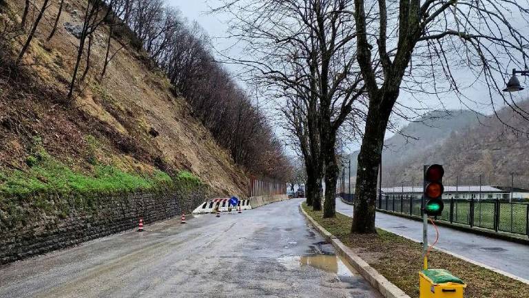 Frana tra Bagno e San Piero: costo di 237mila euro Frana tra Bagno e San Piero: costo di 237mila euro