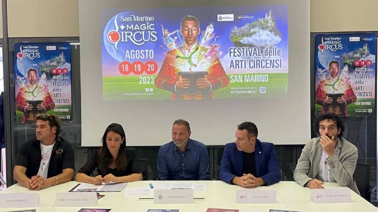 San Marino Magic Circus da oggi a domenica San Marino Magic Circus da oggi a domenica
