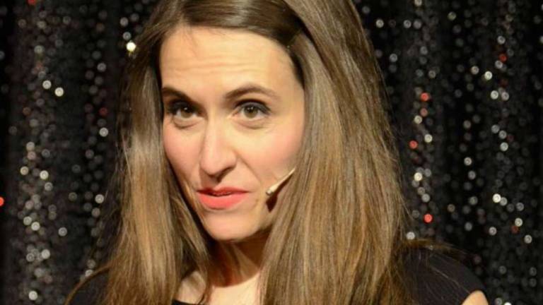 Coriano, Giulia Pont in Ti lascio perché ho finito l'ossitocina Coriano, Giulia Pont in Ti lascio perché ho finito l'ossitocina