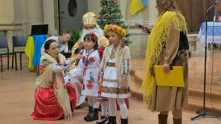 Ravenna, il triste Natale in esilio dei bimbi ucraini Ravenna, il triste Natale in esilio dei bimbi ucraini