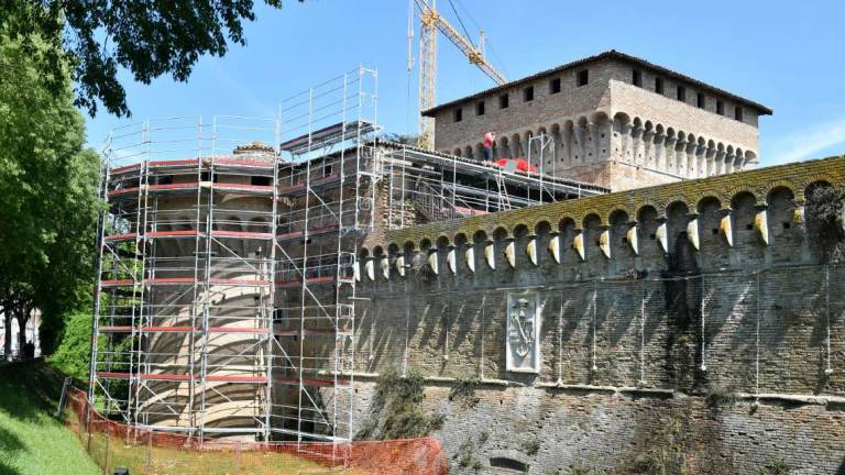 Forlì, partiti i lavori alla Rocca di Ravaldino Forlì, partiti i lavori alla Rocca di Ravaldino