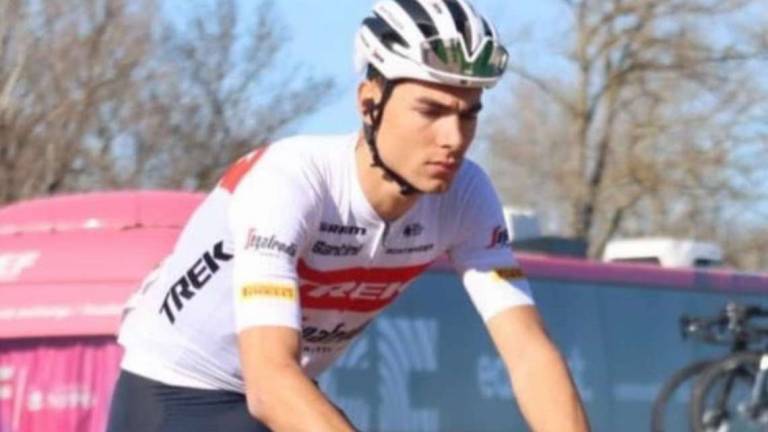 Ciclismo, Baroncini, che sfortuna: frattura scomposta del radio Ciclismo, Baroncini, che sfortuna: frattura scomposta del radio