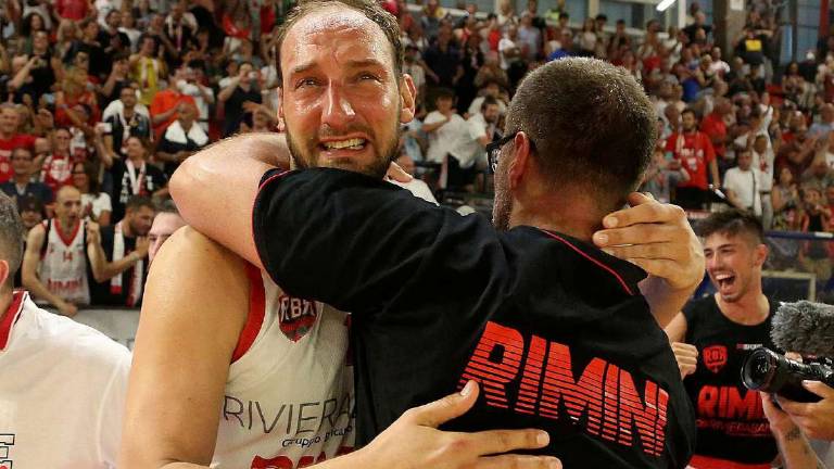 Basket, capitan RInaldi: Rimini in A2, missione compiuta Basket, capitan RInaldi: Rimini in A2, missione compiuta